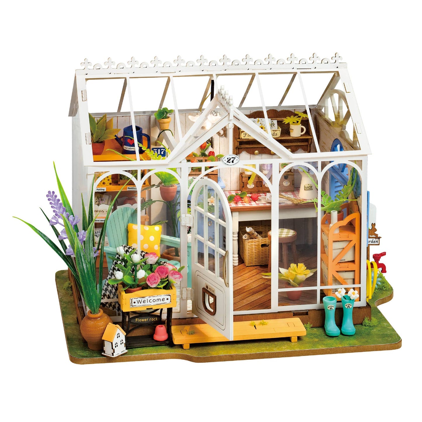 Miniature House Kit: Dreamy Garden House
