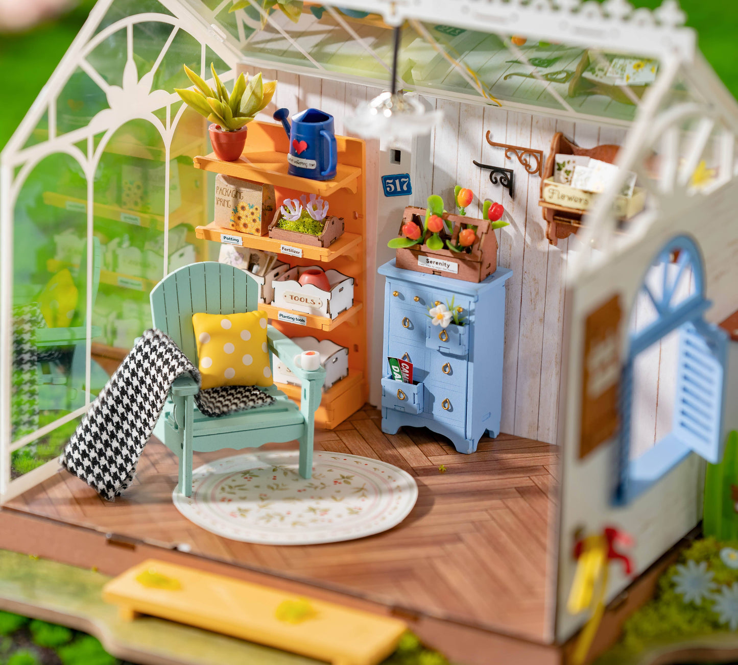Miniature House Kit: Dreamy Garden House