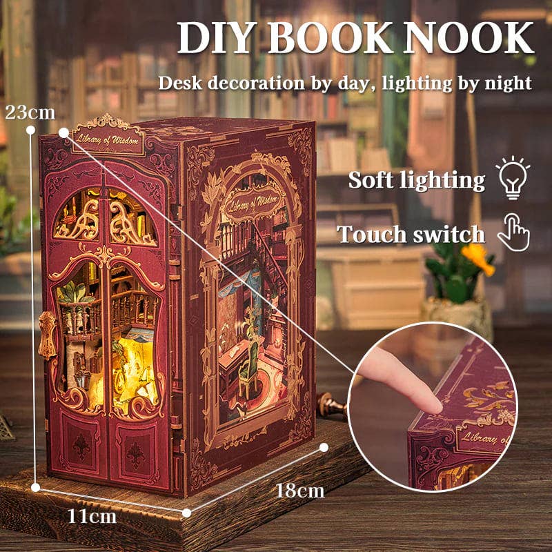 Book Nook Kit: Library of Wisdom
