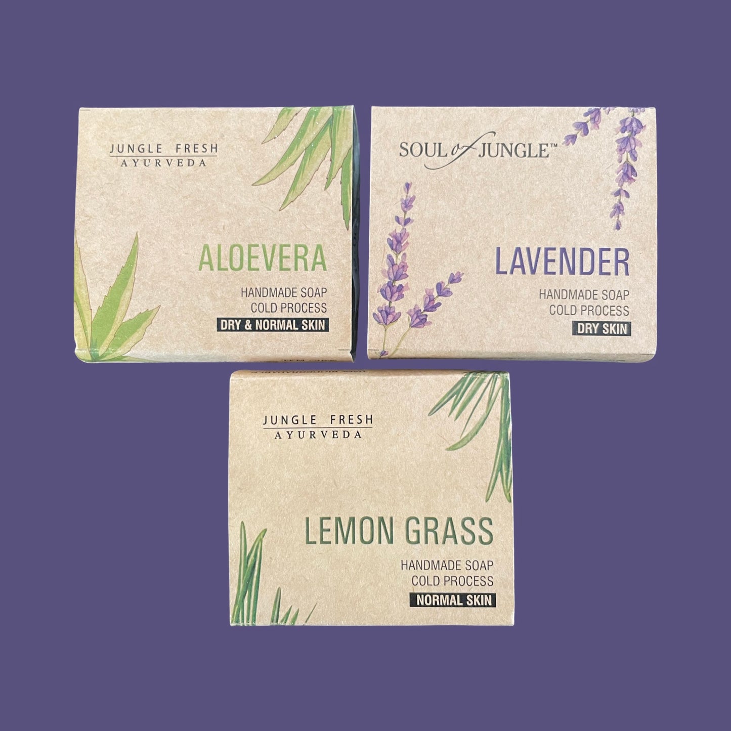 LAVENDER håndsæbe fra Jungle Fresh (dry skin)