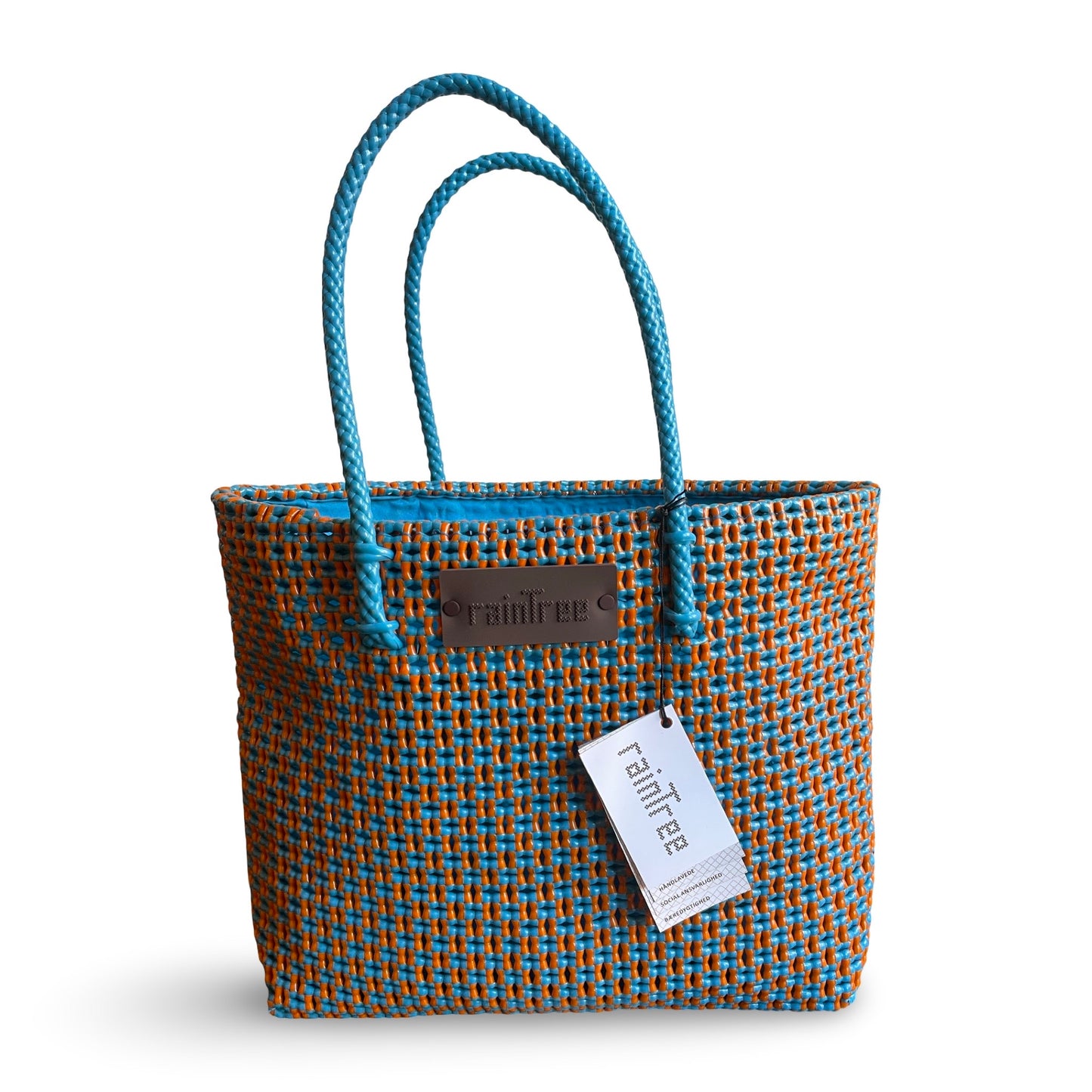 NYHED 2026 Raintree taske - Donna light blue/ Orange
