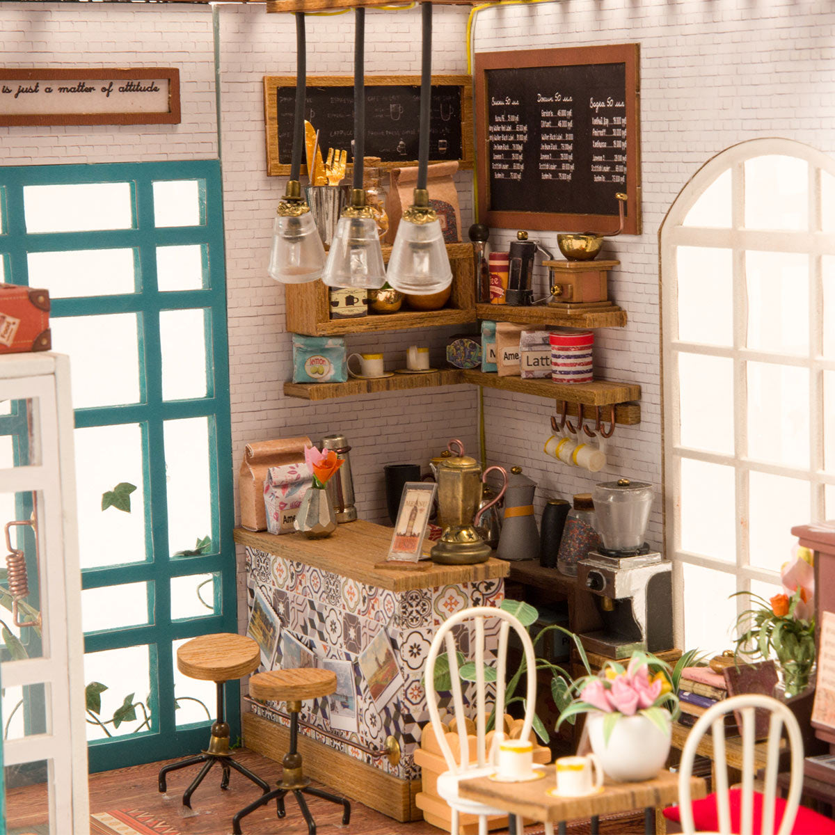 Miniature House Kit - Simon's Cafe