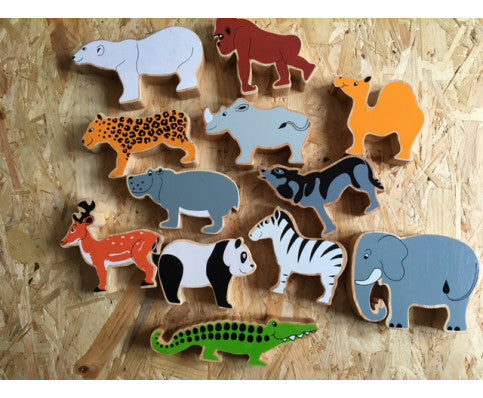 Pakkekalender - 24 trædyr