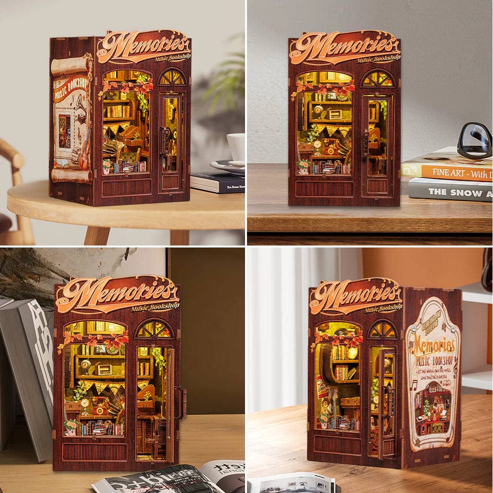 Book Nook Kit: Memories Music Bookshop
