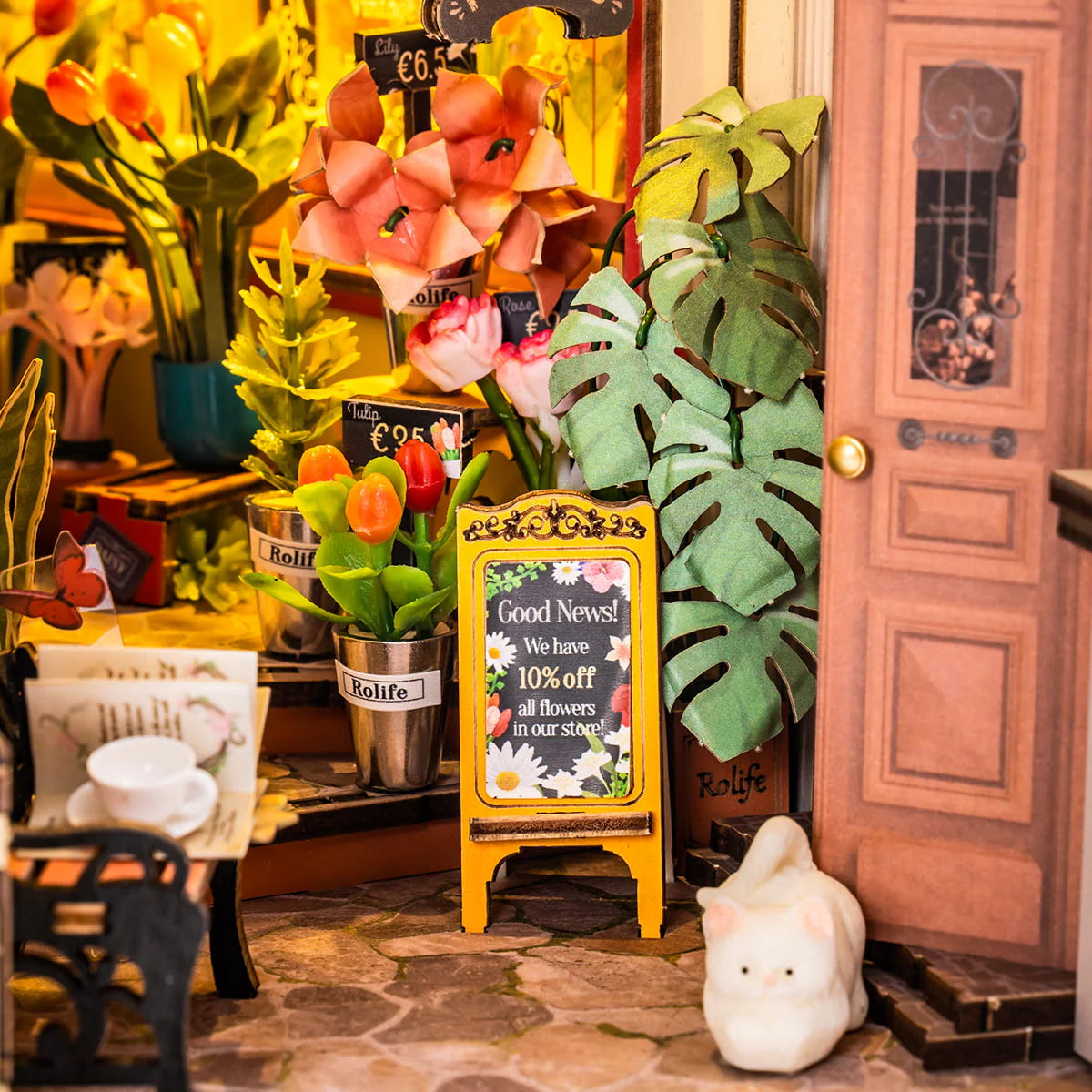 Book Nook - Floral Corner