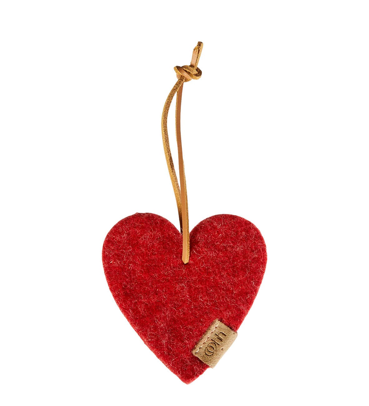 Hjerte af Zero Waste uld - 3 stk