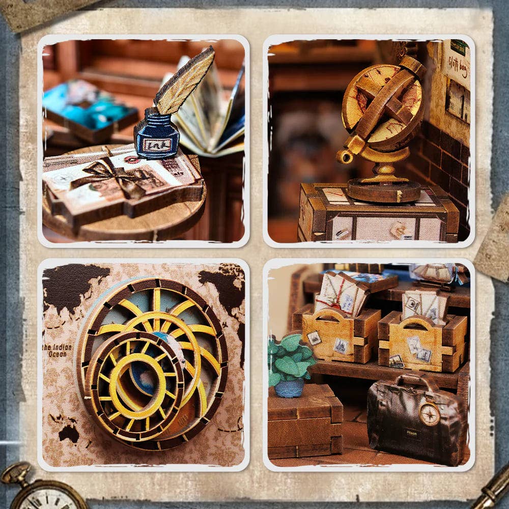 Book Nook Kit: rejseboghandel