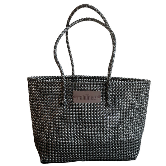 Raintree taske - Daily black/black/white