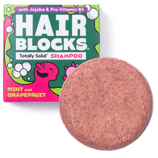 Hair Blocks - fast shampoo bar - mynte & grapefrugt