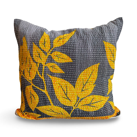 Sofapudebetræk af genbrugt sari-stof