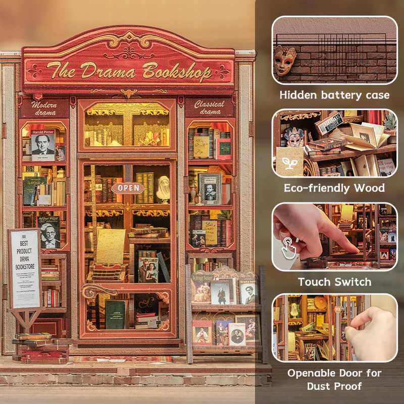 Book Nook Kit: The Drama Bookshop