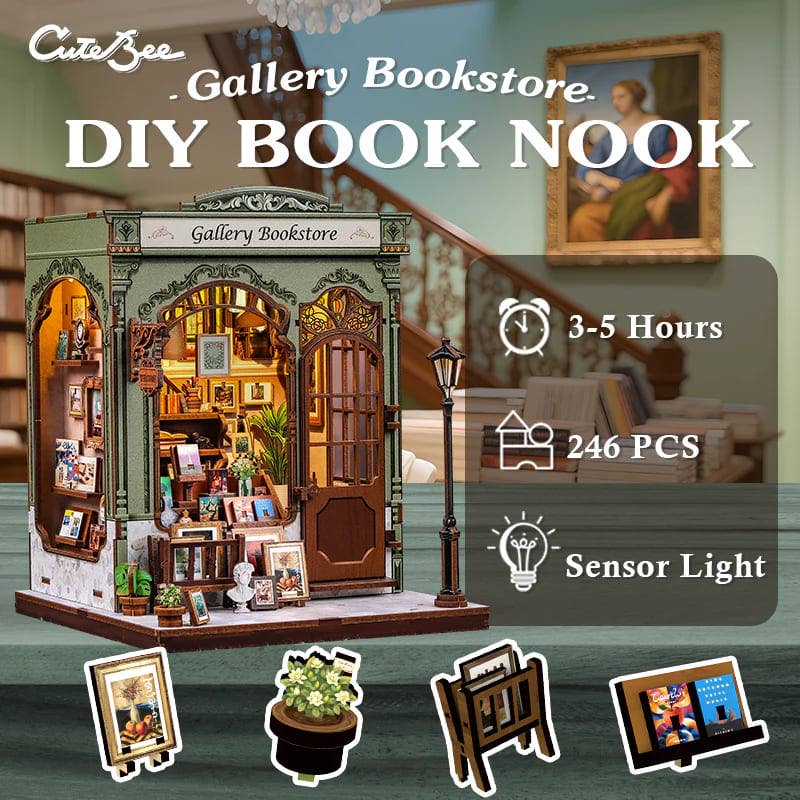 Book Nook Kit: Gallery Bookstore