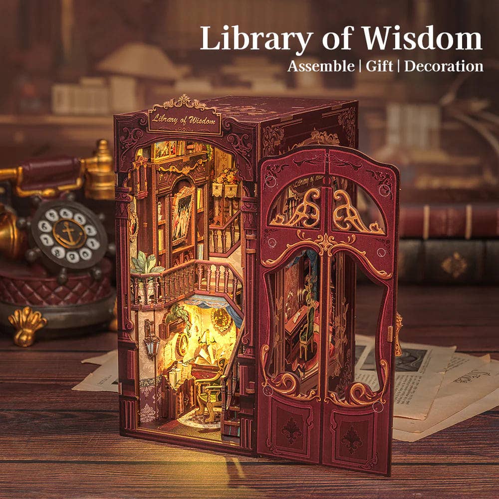 Book Nook Kit: Library of Wisdom