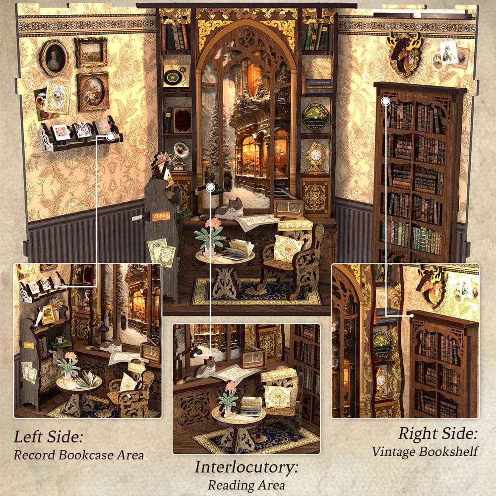 Book Nook Kit: Bookshop Memories