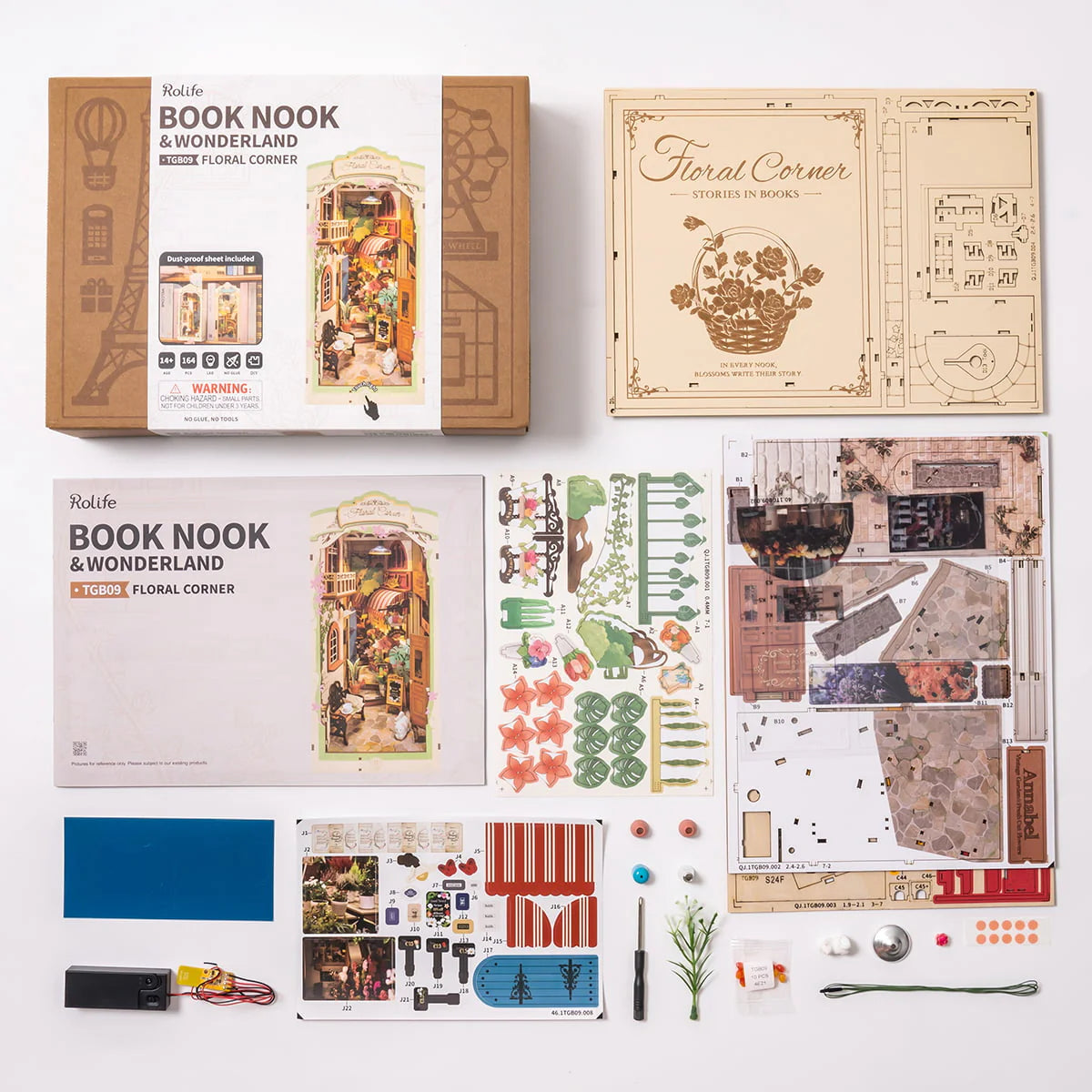 Book Nook - Floral Corner