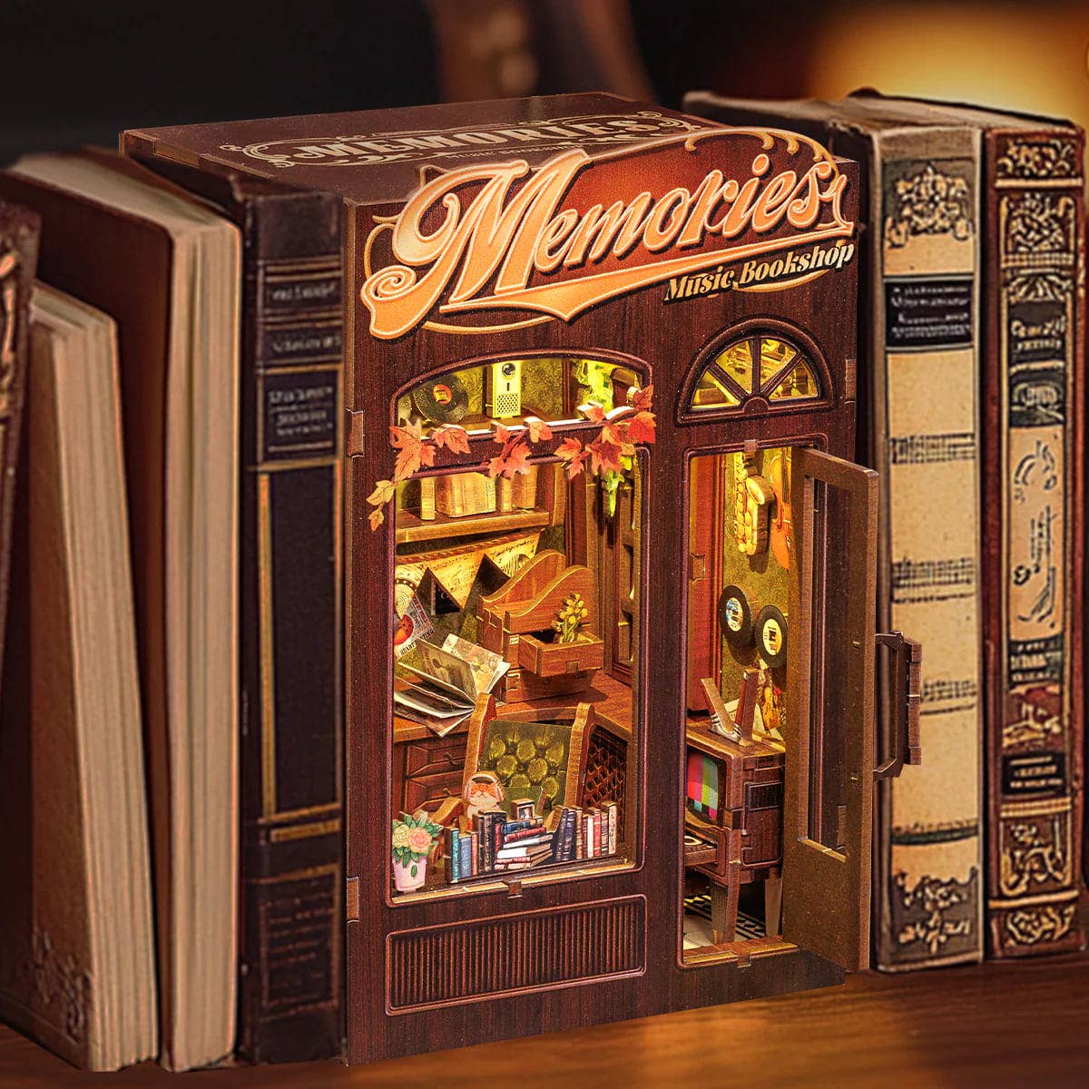 Book Nook Kit: Memories Music Bookshop