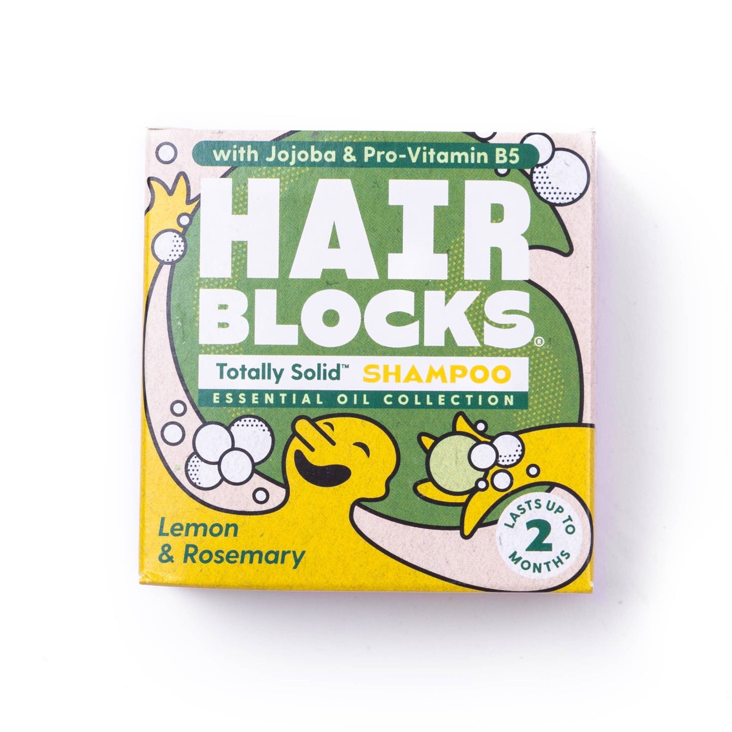 Hair Blocks -fast shampoo bar - citron & rosmarin