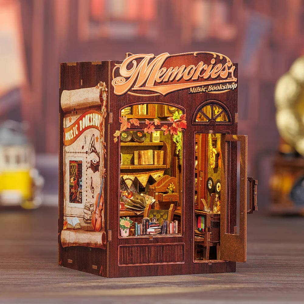 Book Nook Kit: Memories Music Bookshop