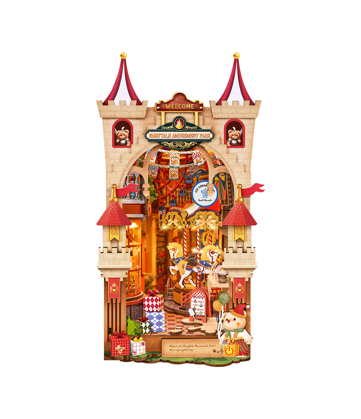 Book Nook Kit: Fairytale Amusement Park