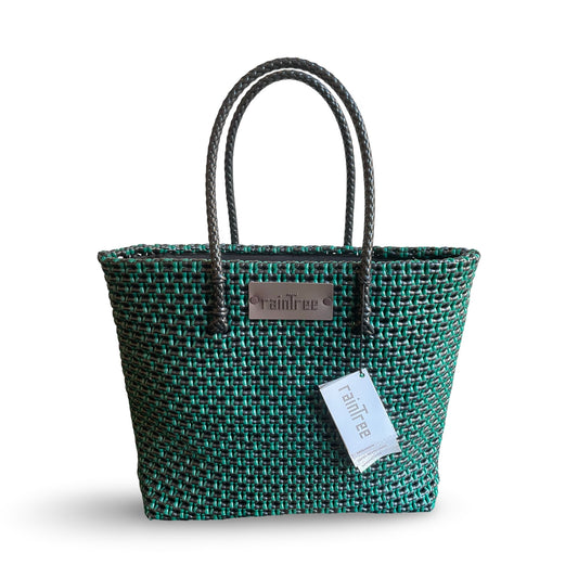 NYHED 2026  Raintree taske - Donna Black/Green  (med foer)