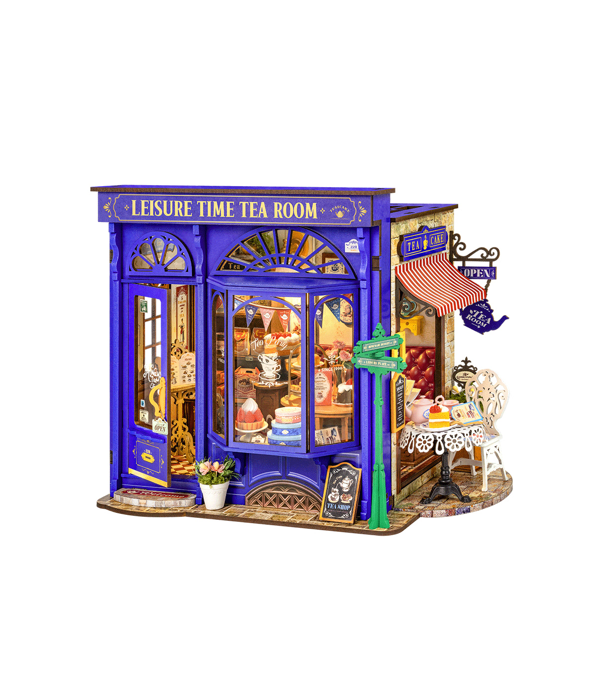 Miniature House Kit  - Leisure Time Tea Room
