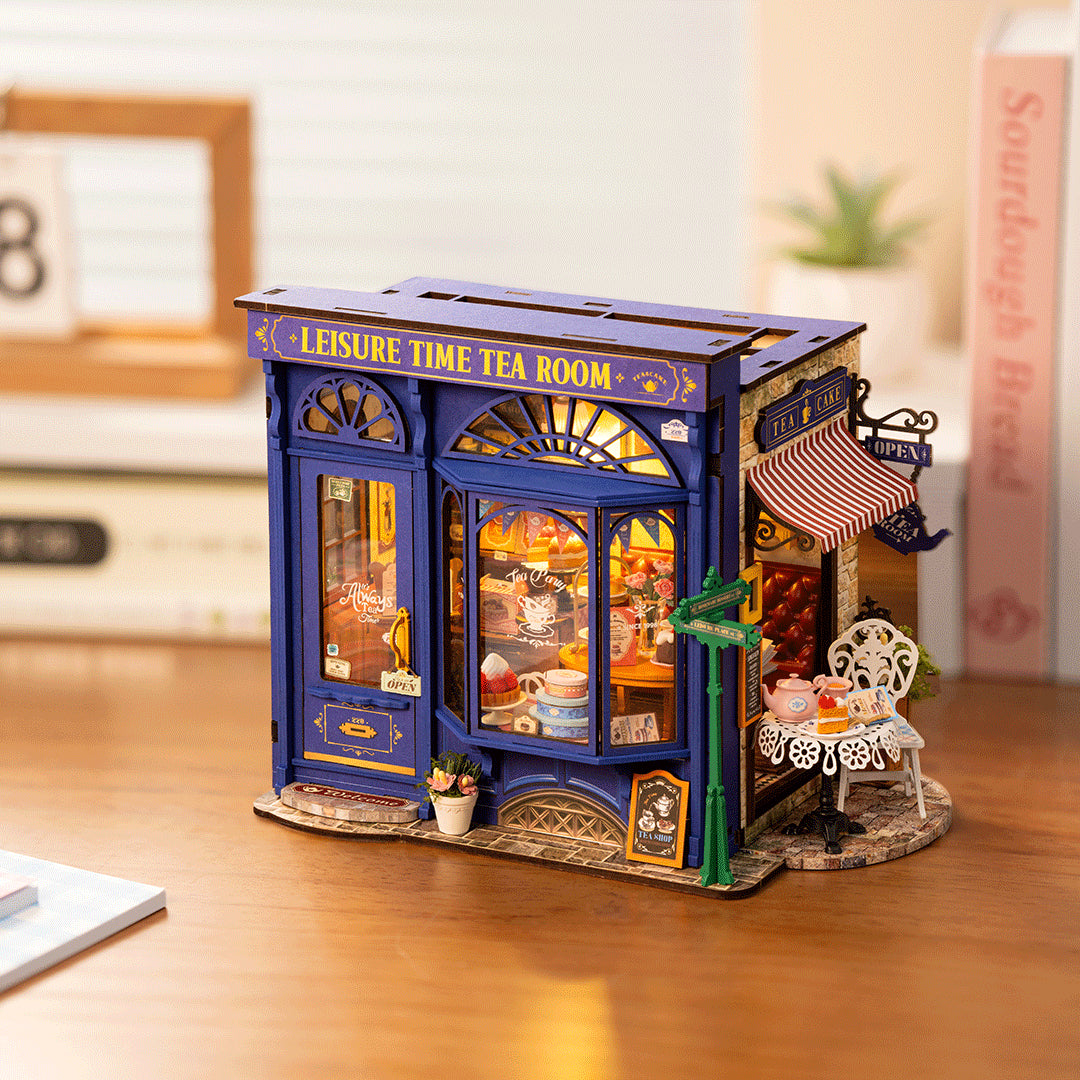 Miniature House Kit  - Leisure Time Tea Room