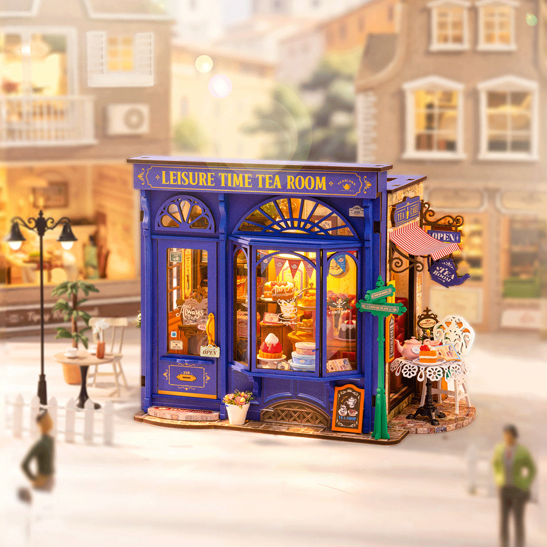 Miniature House Kit  - Leisure Time Tea Room