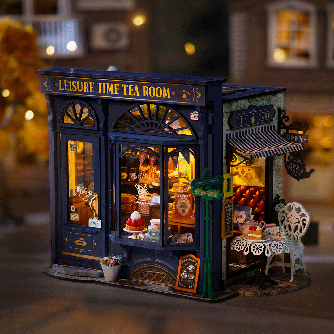 Miniature House Kit  - Leisure Time Tea Room