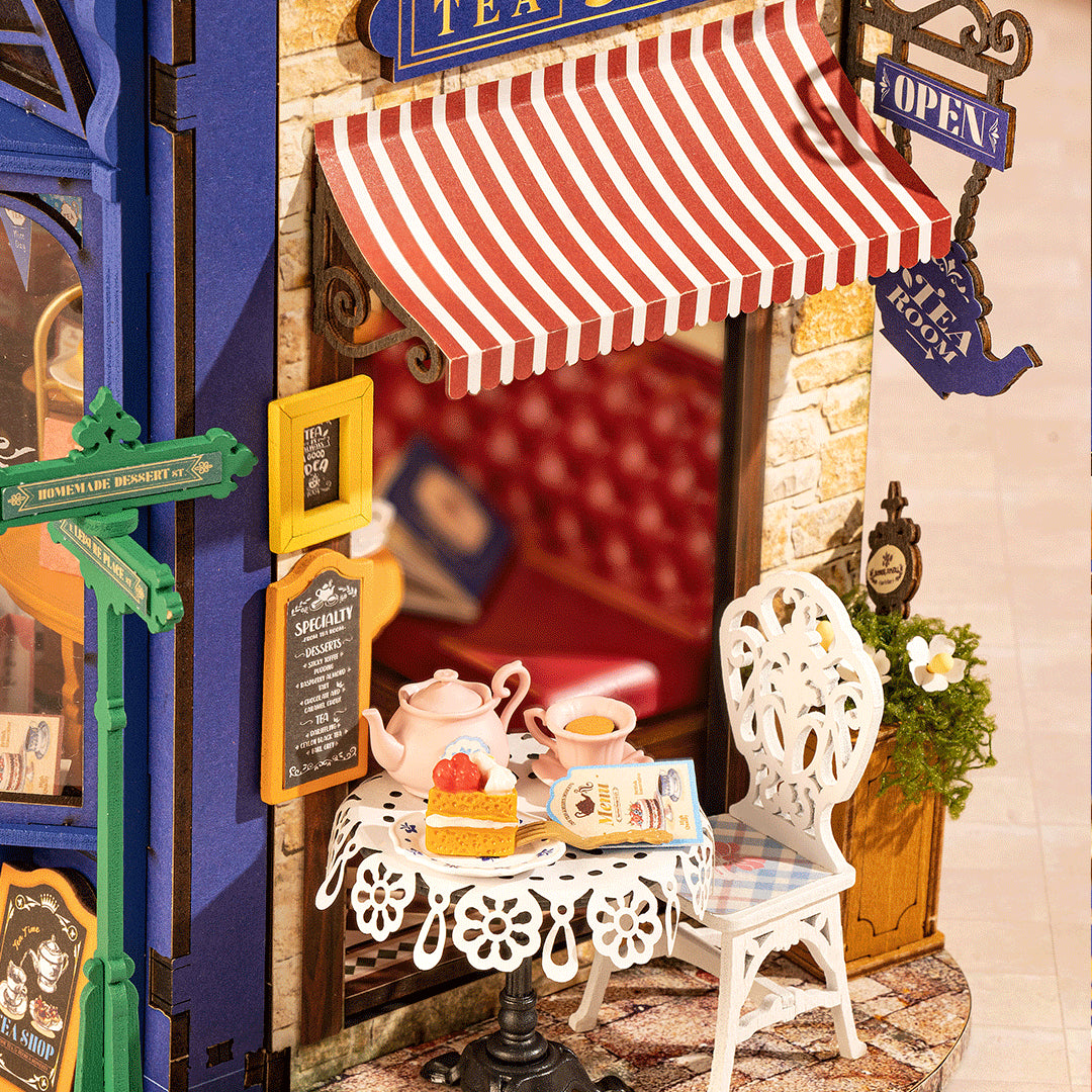 Miniature House Kit  - Leisure Time Tea Room