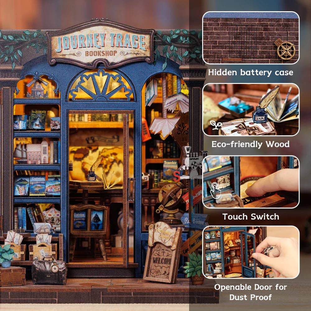 Book Nook Kit: rejseboghandel
