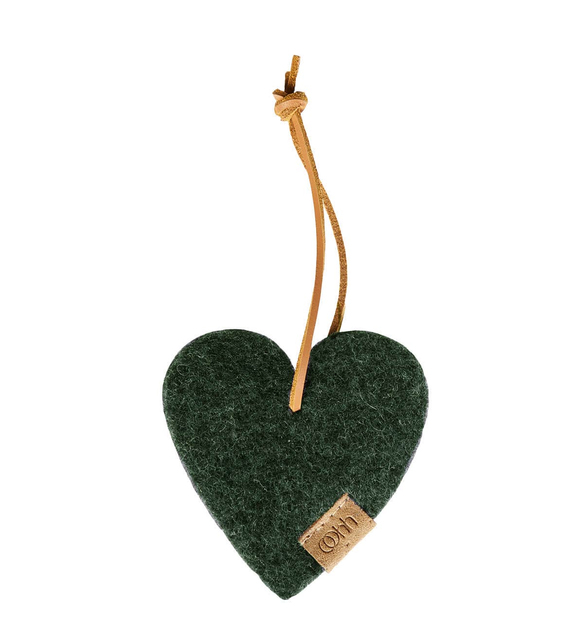 Hjerte af Zero Waste uld - 3 stk