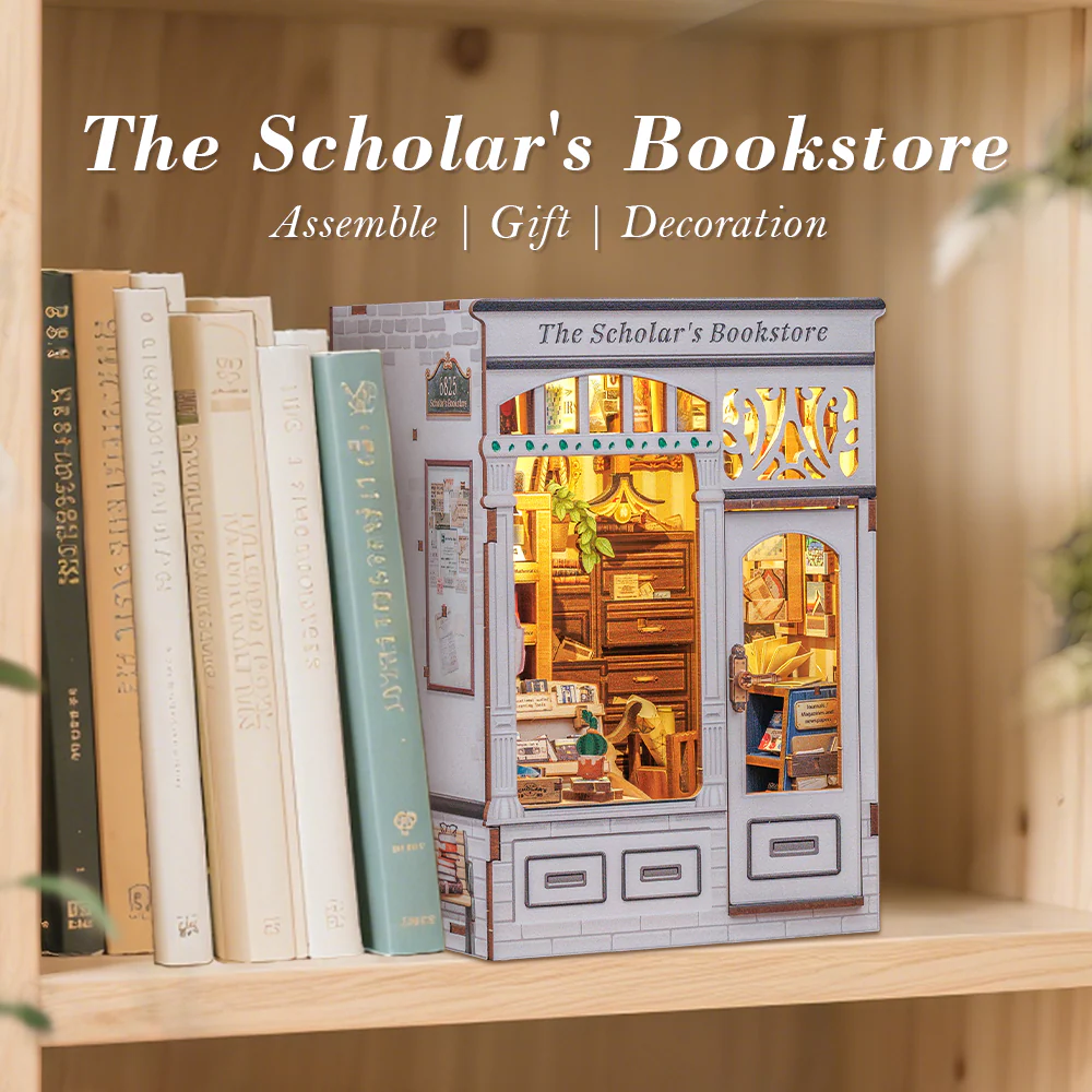 Book Nook Kit: The Scholar's Bookstore