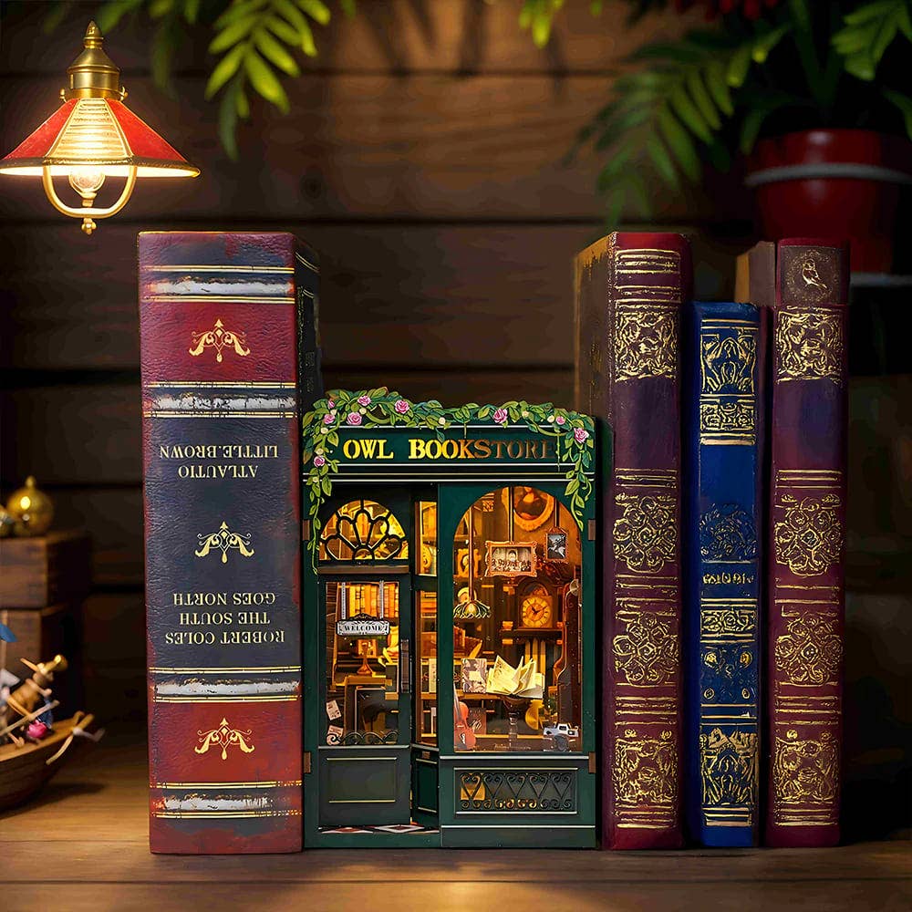 Book Nook Kit: Owl Bookstore