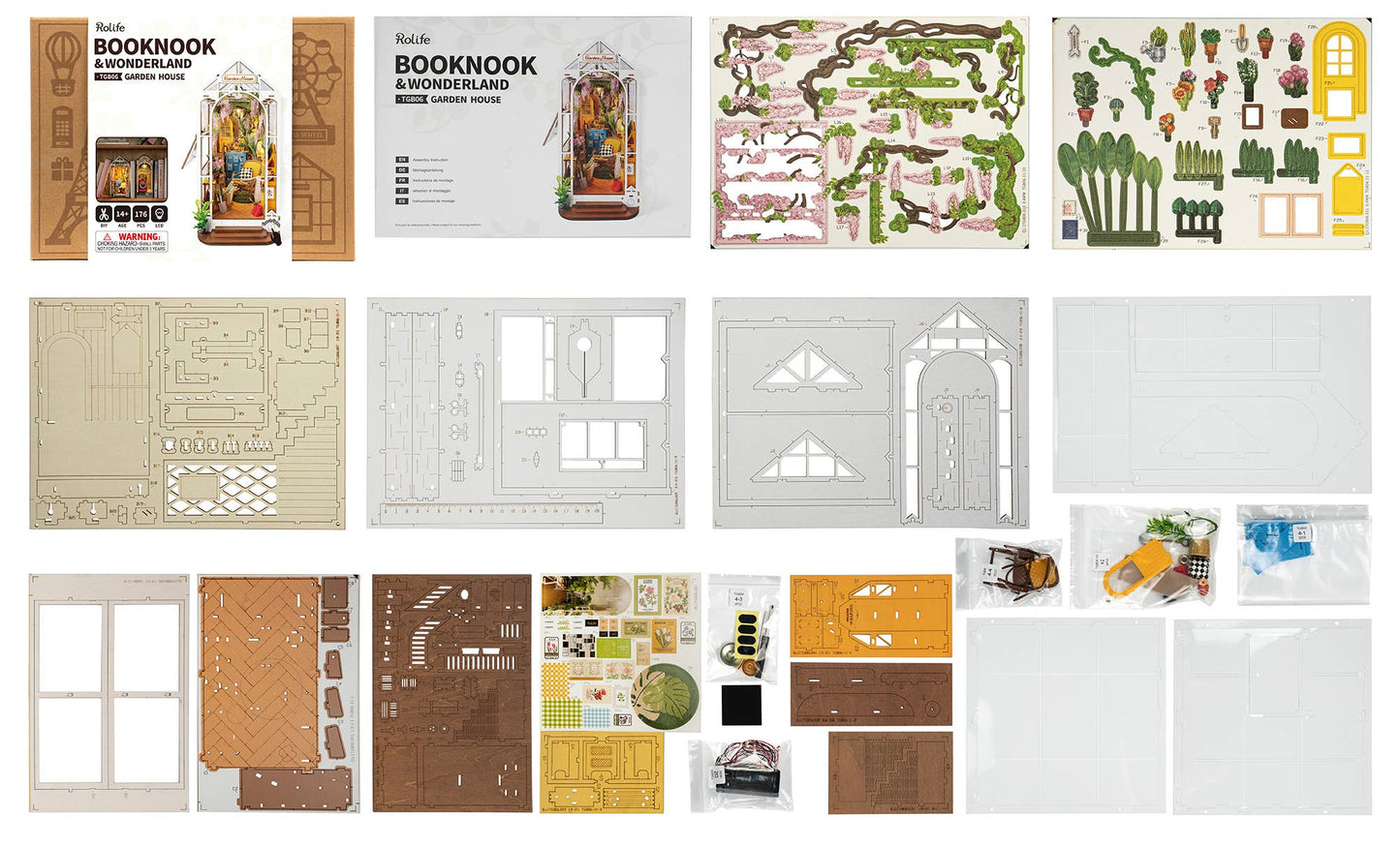 Book Nook Kit: Garden House