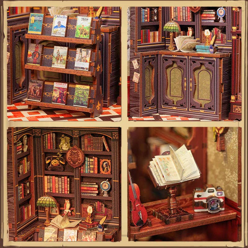 Book Nook Kit: Owl Bookstore