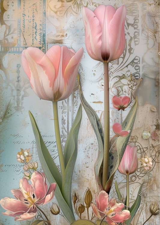 Postkort Tulipaner fra Holland: Tulipaner NR. 1