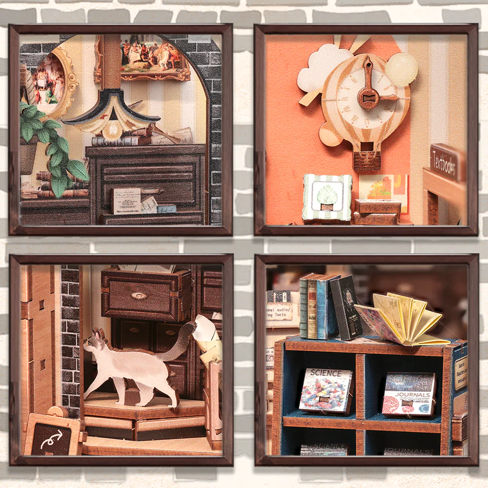 Book Nook Kit: The Scholar's Bookstore