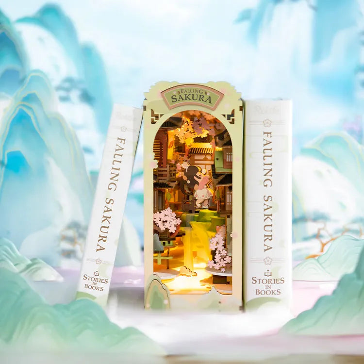 Book Nook Kit: Falling Sakura