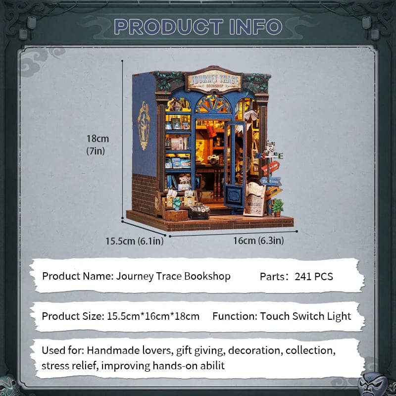 Book Nook Kit: rejseboghandel