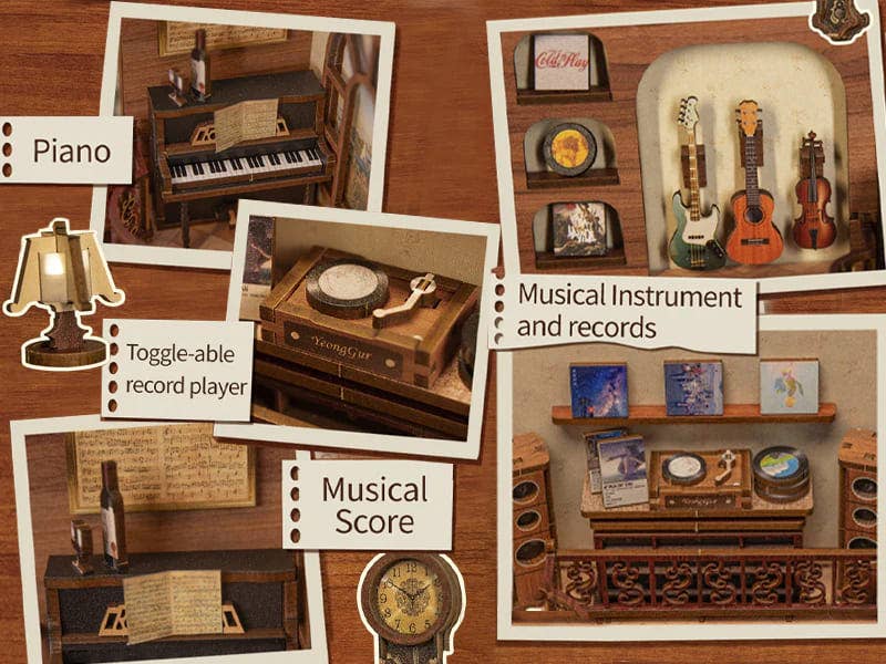 Book Nook Kit: The Secret Rhythm