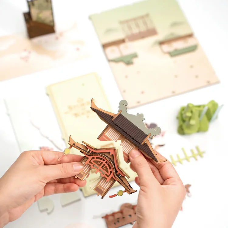 Book Nook Kit: Falling Sakura