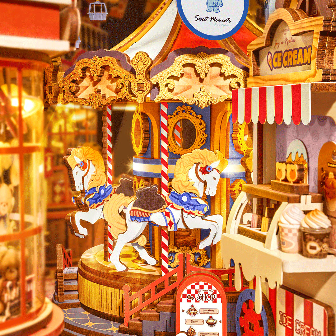 Book Nook Kit: Fairytale Amusement Park