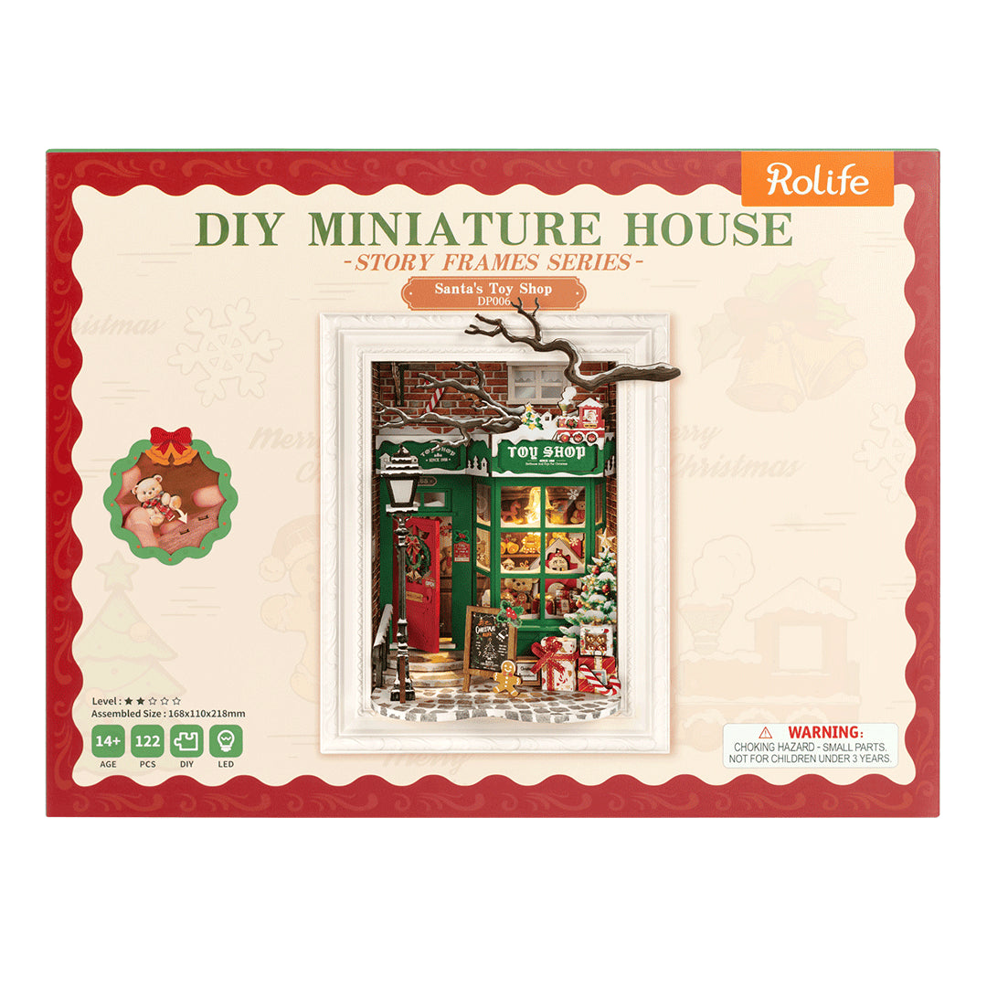 Miniature house: Santa´s Toy Shop