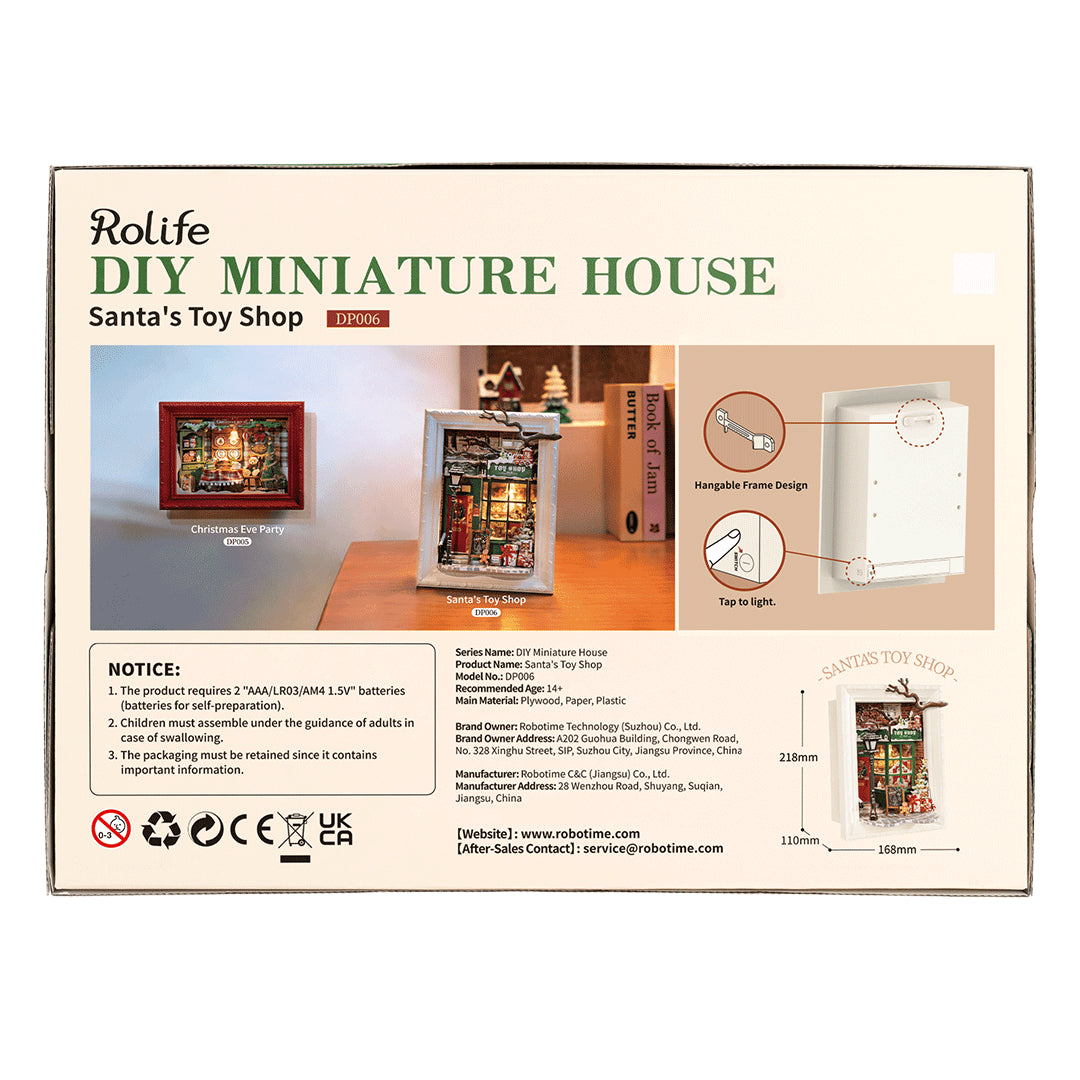Miniature house: Santa´s Toy Shop