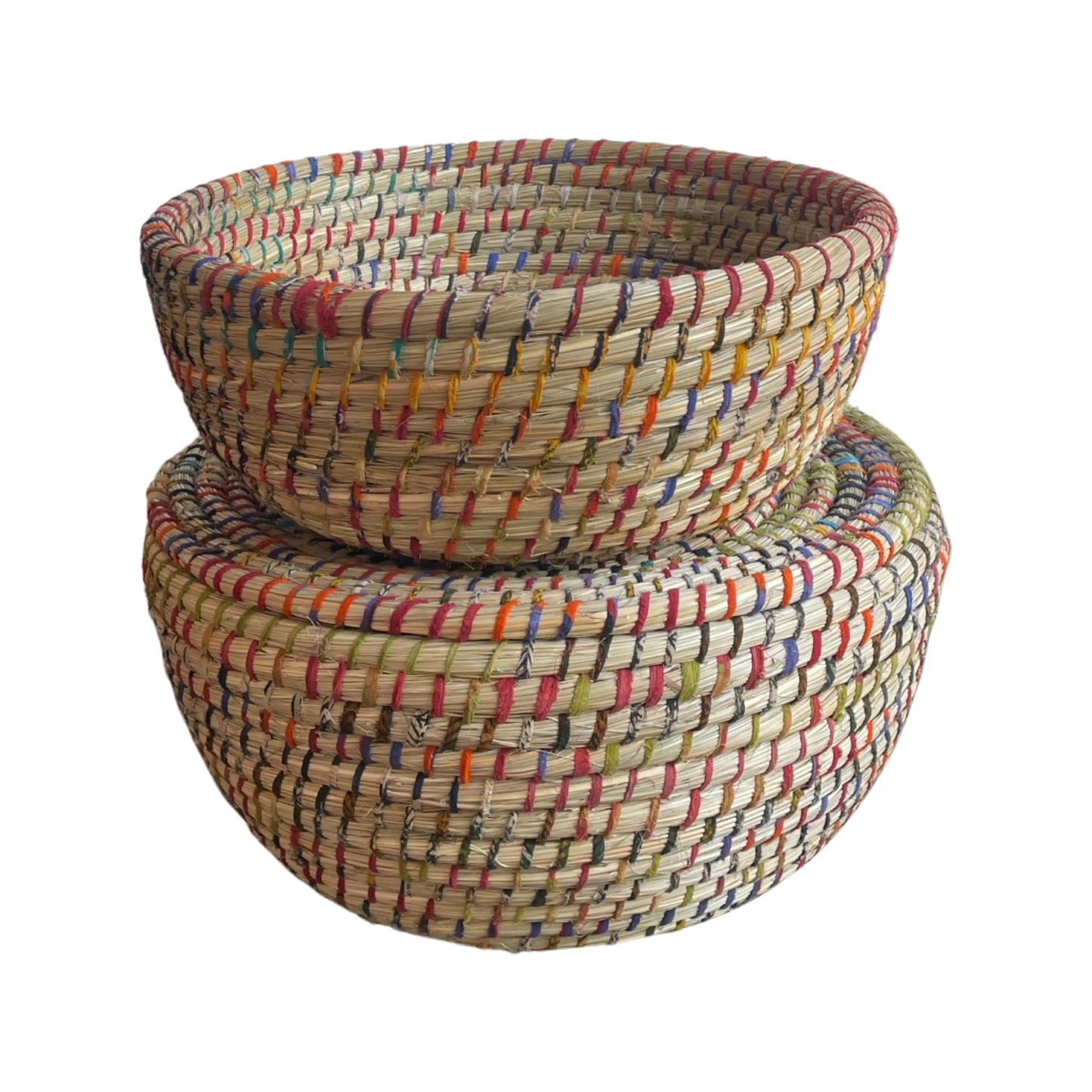 Multicolor kurv med låg