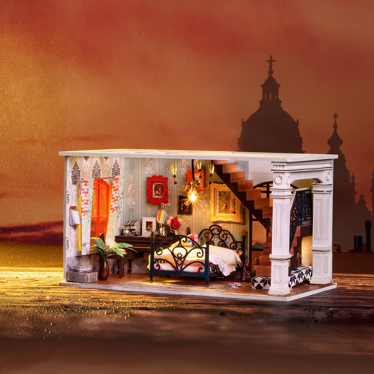 Miniature House Kit - Paris Midnight
